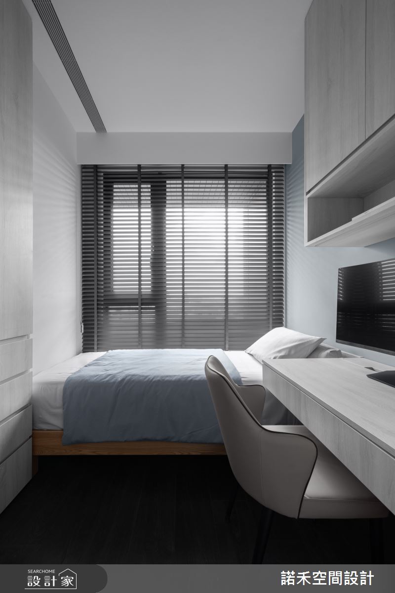18坪新成屋(5年以下)＿現代風臥室案例圖片＿諾禾空間設計 上碩室內裝修＿諾禾_62.左岸之18