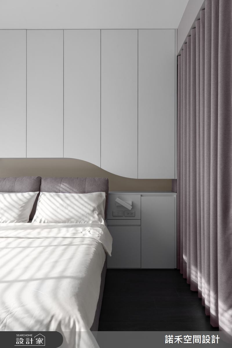 18坪新成屋(5年以下)＿現代風臥室案例圖片＿諾禾空間設計 上碩室內裝修＿諾禾_62.左岸之13