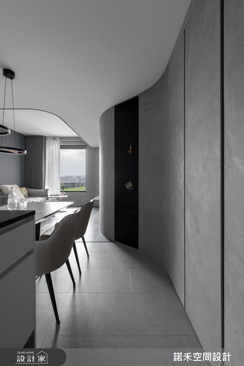 18坪新成屋(5年以下)＿現代風客廳餐廳案例圖片＿諾禾空間設計 上碩室內裝修＿諾禾_62.左岸之1