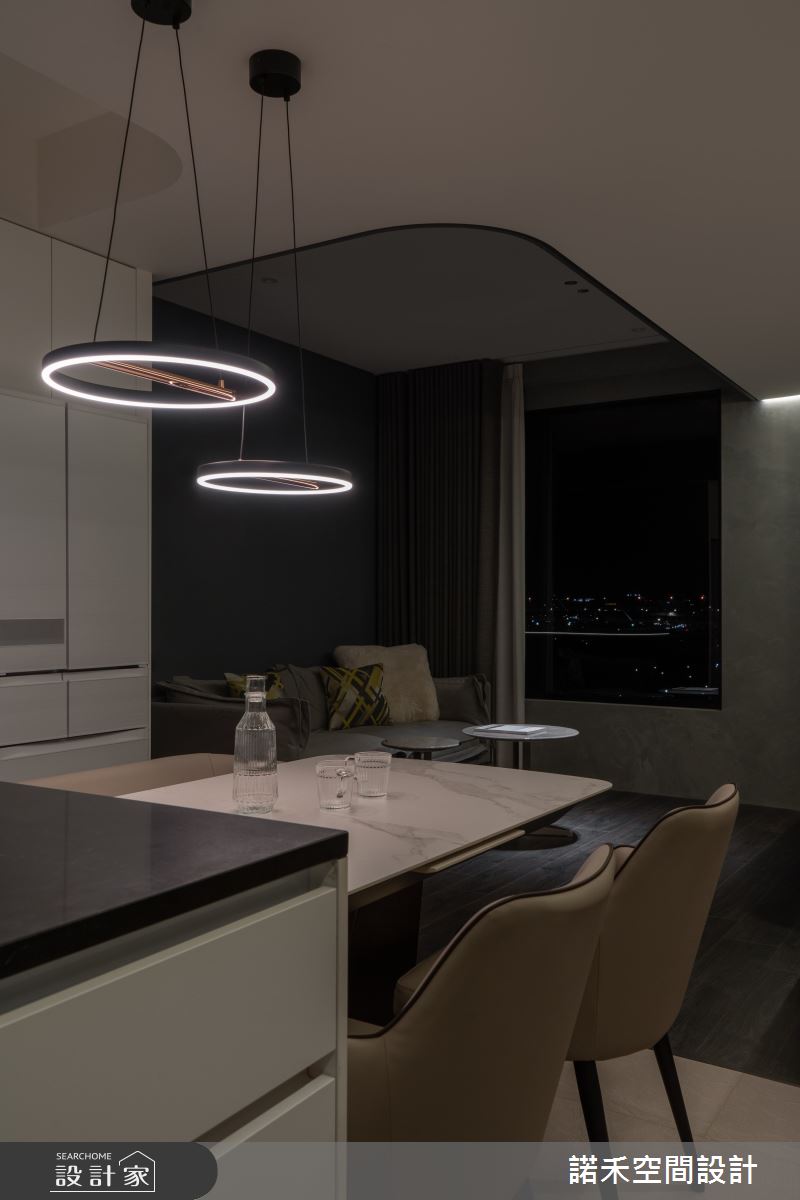 18坪新成屋(5年以下)＿現代風客廳餐廳案例圖片＿諾禾空間設計 上碩室內裝修＿諾禾_62.左岸之11
