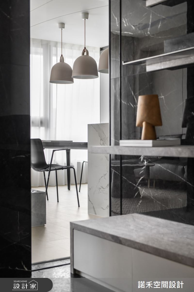 27坪新成屋(5年以下)＿現代風餐廳書房案例圖片＿諾禾空間設計 上碩室內裝修＿諾禾_63.NO.8C823飛行日記之4