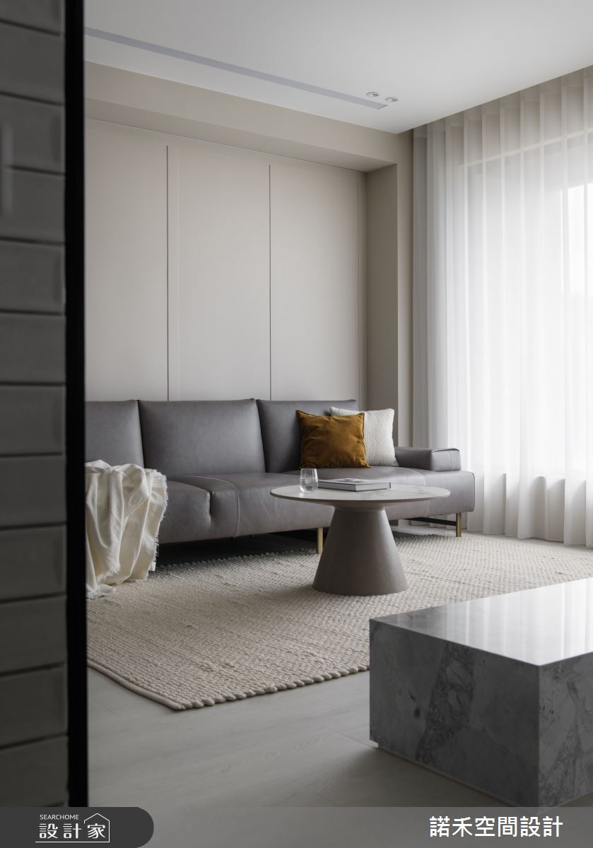 27坪新成屋(5年以下)＿現代風客廳案例圖片＿諾禾空間設計 上碩室內裝修＿諾禾_63.NO.8C823飛行日記之7