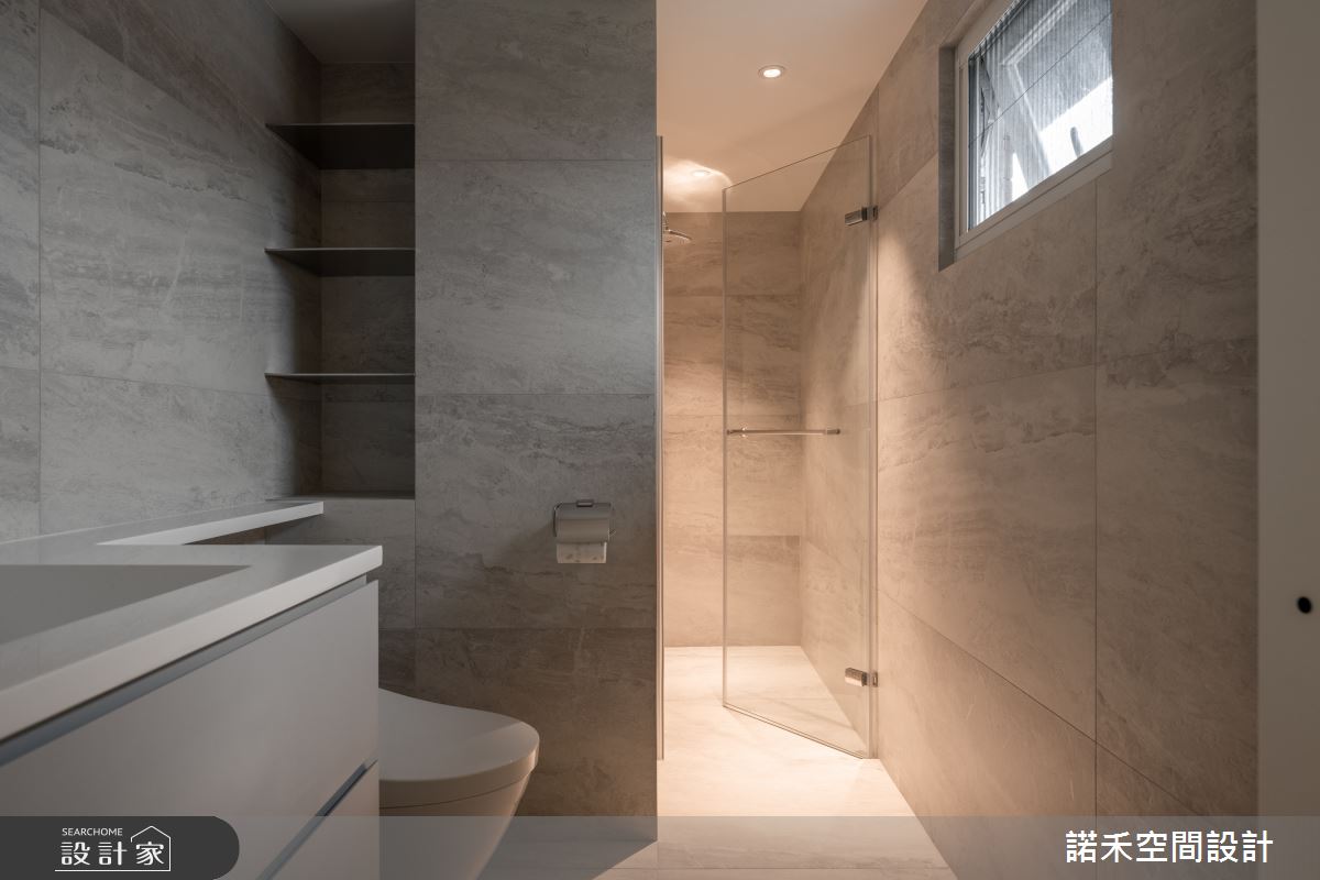28坪老屋(16~30年)＿現代風浴室案例圖片＿諾禾空間設計 上碩室內裝修＿諾禾_65.信仰之15
