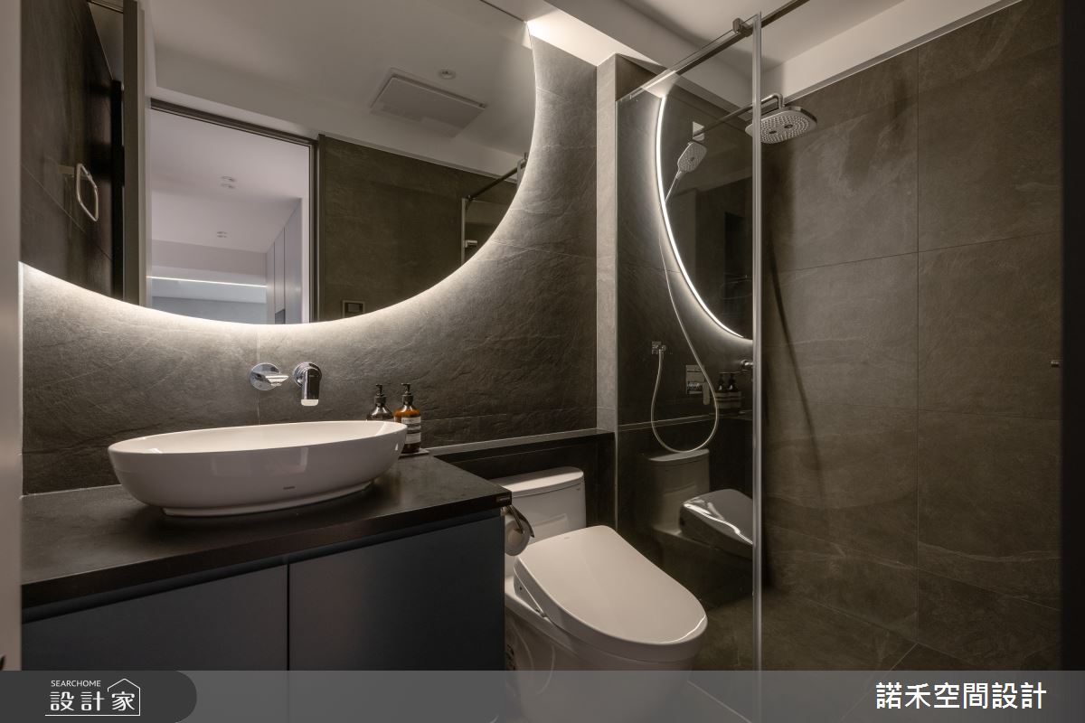 28坪老屋(16~30年)＿現代風浴室案例圖片＿諾禾空間設計 上碩室內裝修＿諾禾_65.信仰之10