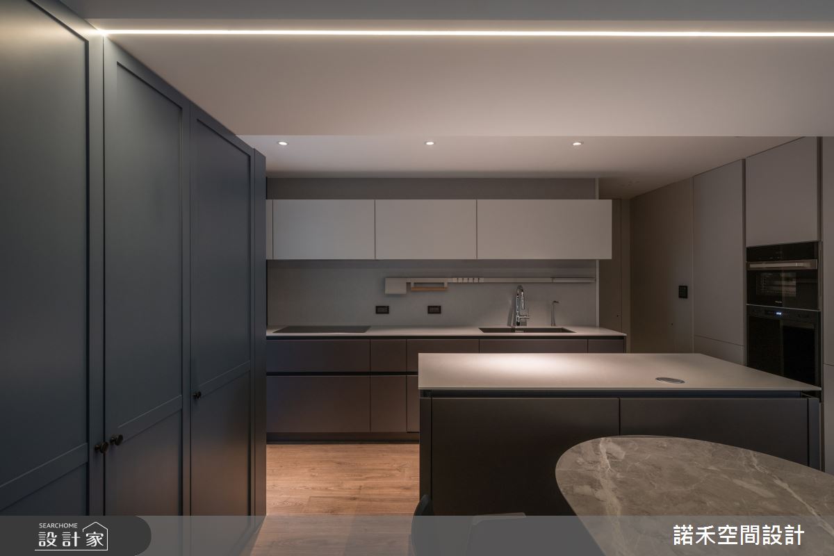 28坪老屋(16~30年)＿現代風餐廳中島案例圖片＿諾禾空間設計 上碩室內裝修＿諾禾_65.信仰之7