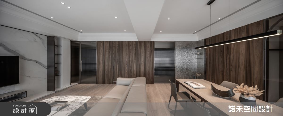 35坪中古屋(5~15年)＿現代風客廳餐廳案例圖片＿諾禾空間設計 上碩室內裝修＿諾禾_66.空靈之9