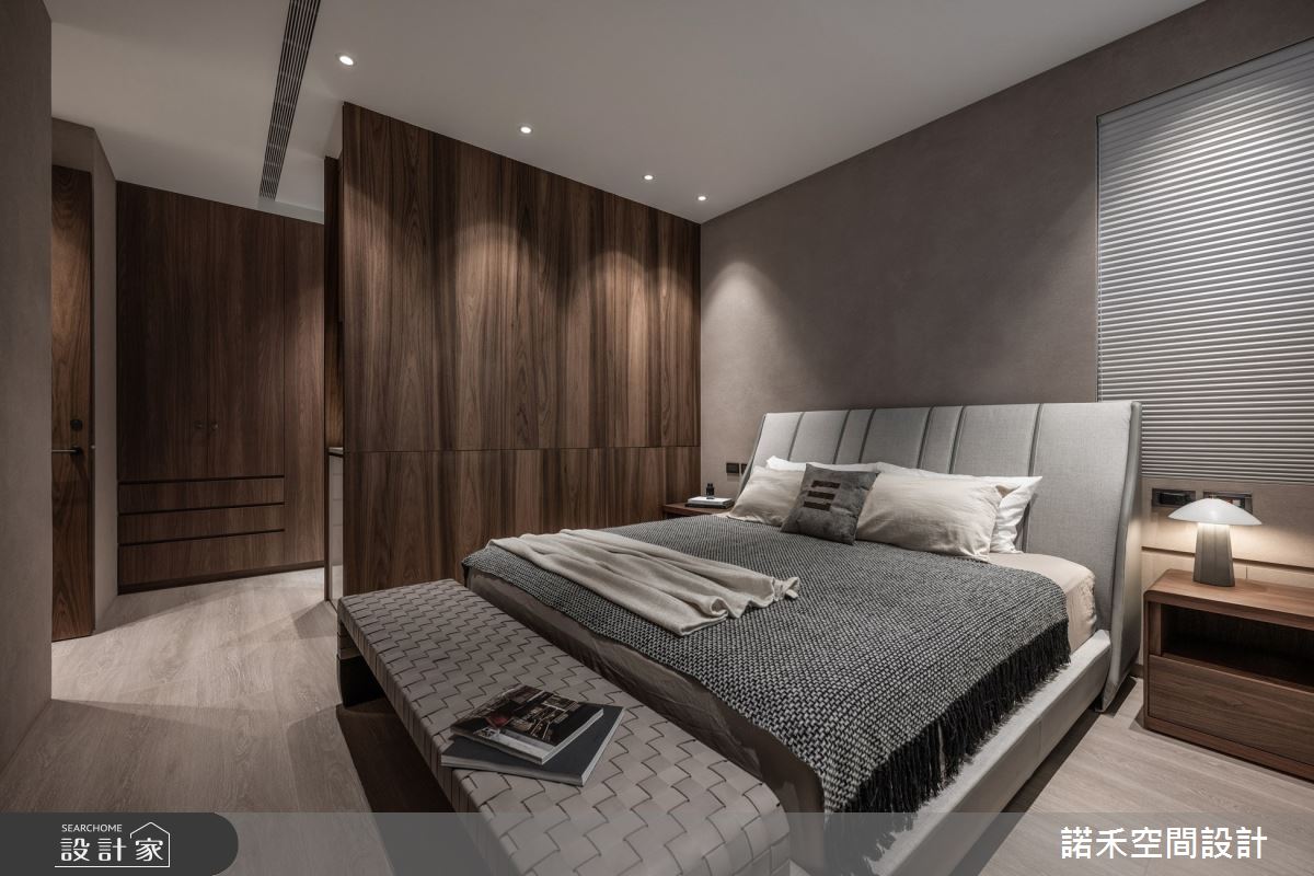 35坪中古屋(5~15年)＿現代風臥室案例圖片＿諾禾空間設計 上碩室內裝修＿諾禾_66.空靈之12