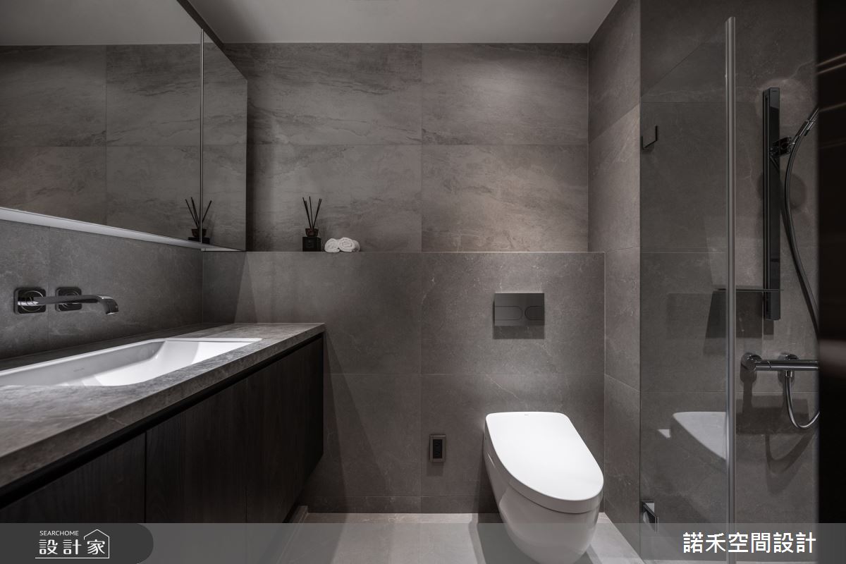 35坪中古屋(5~15年)＿現代風浴室案例圖片＿諾禾空間設計 上碩室內裝修＿諾禾_66.空靈之14