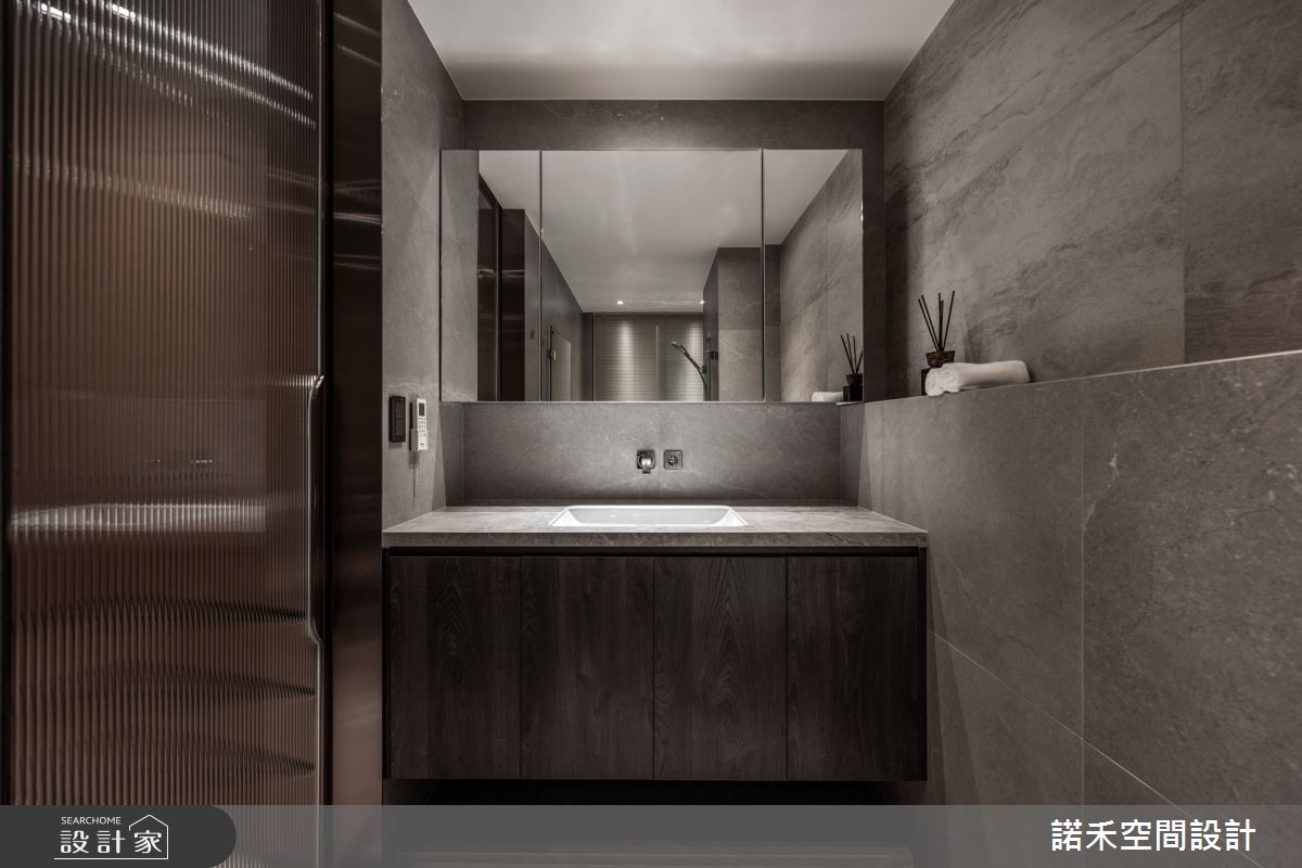 35坪中古屋(5~15年)＿現代風浴室案例圖片＿諾禾空間設計 上碩室內裝修＿諾禾_66.空靈之15