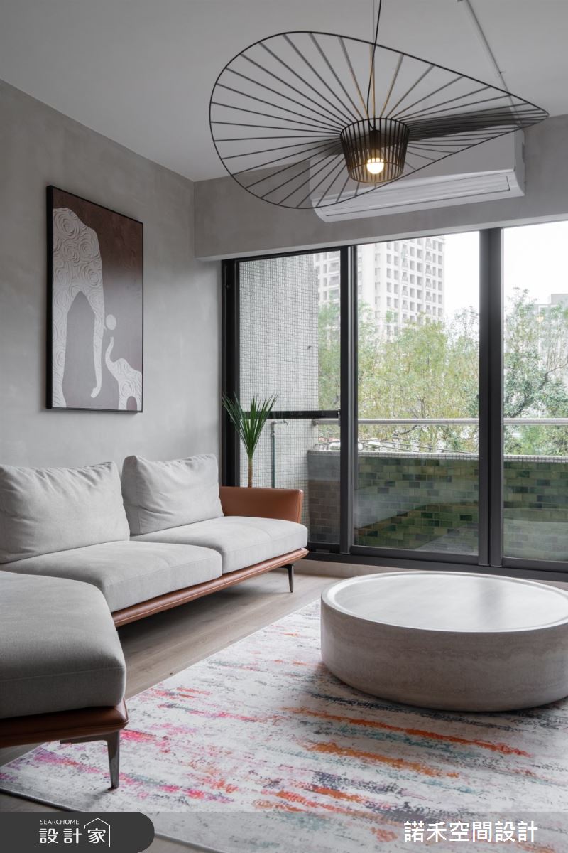 40坪老屋(16~30年)＿南法風客廳案例圖片＿諾禾空間設計 上碩室內裝修＿諾禾_67.質樸之7