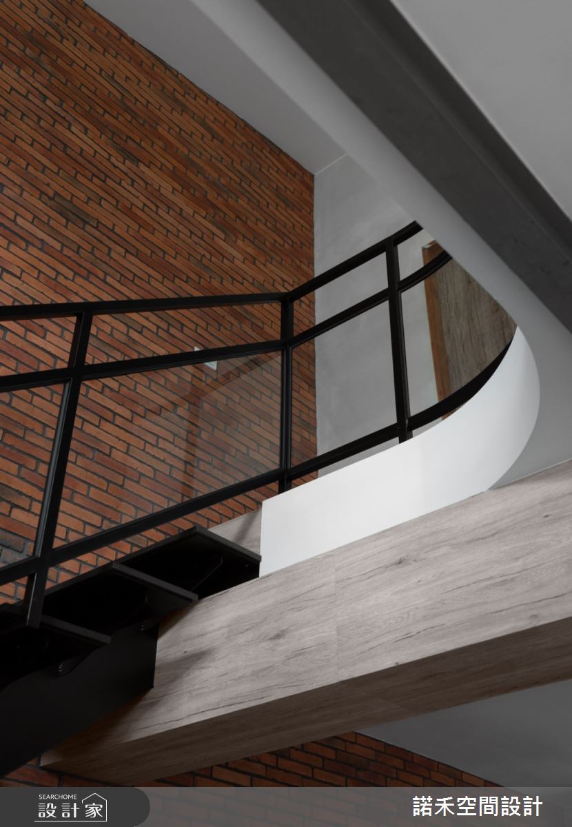 40坪老屋(16~30年)＿南法風樓梯案例圖片＿諾禾空間設計 上碩室內裝修＿諾禾_67.質樸之17