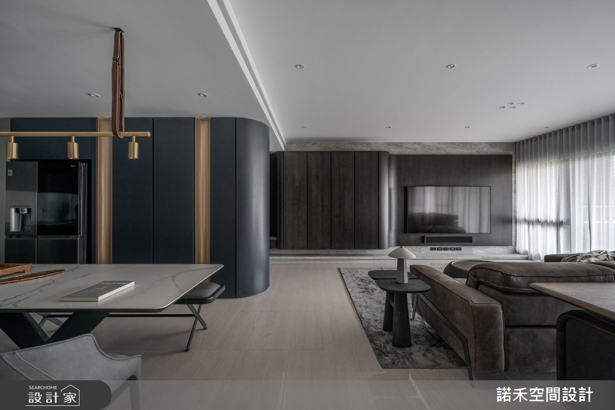 43坪中古屋(5~15年)＿現代風客廳餐廳案例圖片＿諾禾空間設計 上碩室內裝修＿諾禾_68.琢墨之5