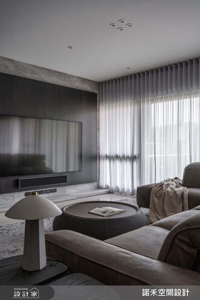 43坪中古屋(5~15年)＿現代風客廳案例圖片＿諾禾空間設計 上碩室內裝修＿諾禾_68.琢墨之6