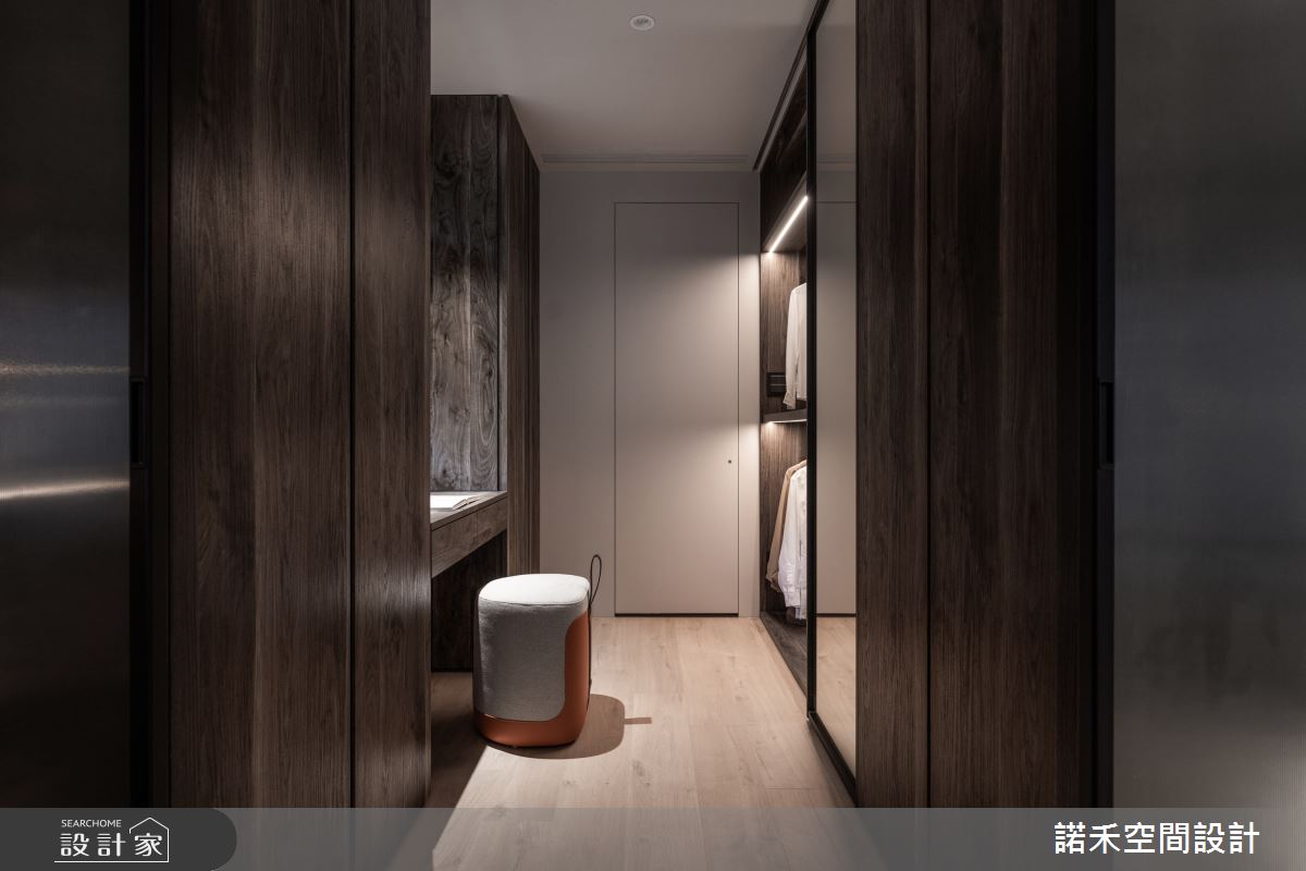 43坪中古屋(5~15年)＿現代風更衣間案例圖片＿諾禾空間設計 上碩室內裝修＿諾禾_68.琢墨之15