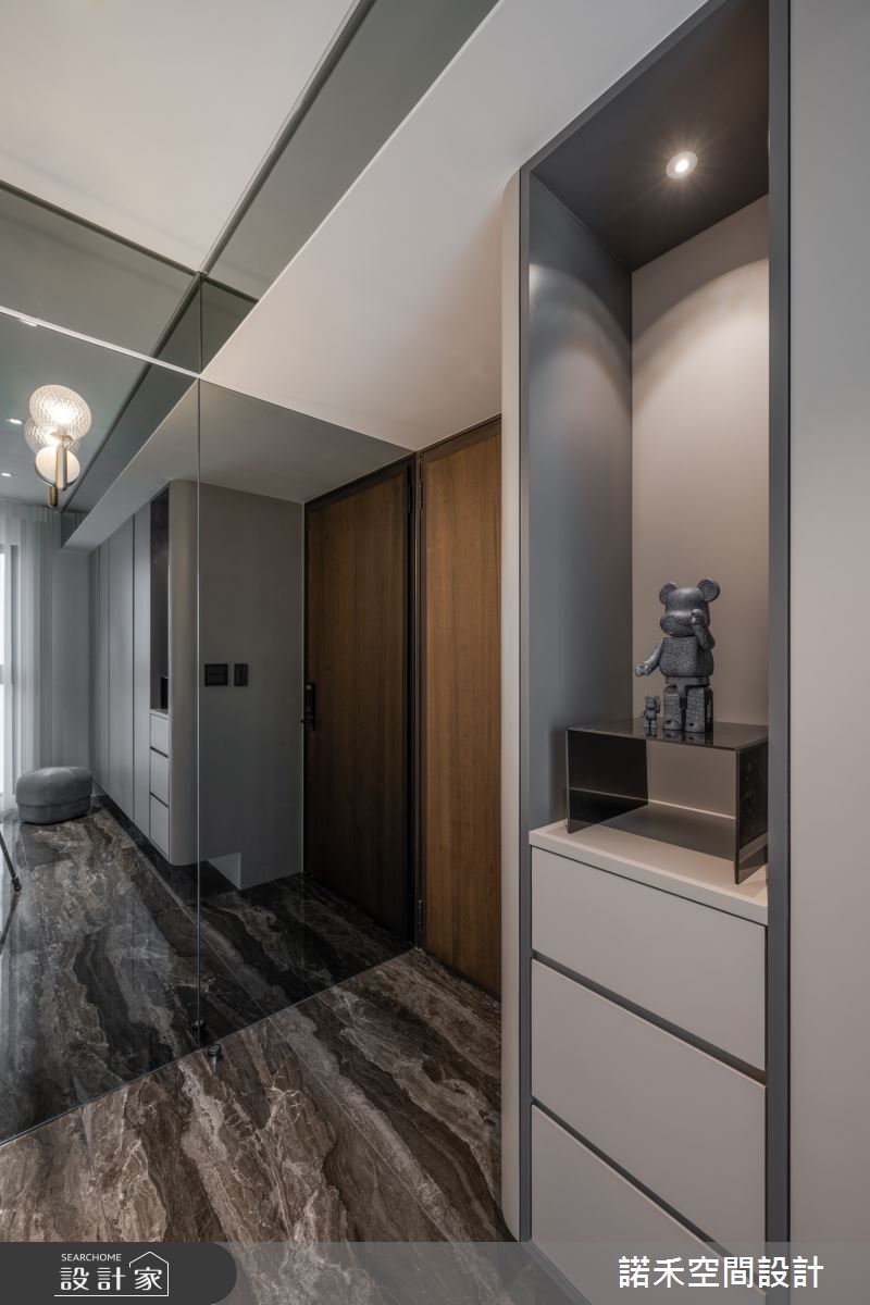 30坪新成屋(5年以下)＿現代風玄關案例圖片＿諾禾空間設計 上碩室內裝修＿諾禾_69.知風華之1