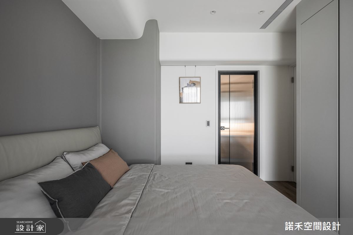 30坪新成屋(5年以下)＿現代風臥室案例圖片＿諾禾空間設計 上碩室內裝修＿諾禾_69.知風華之12