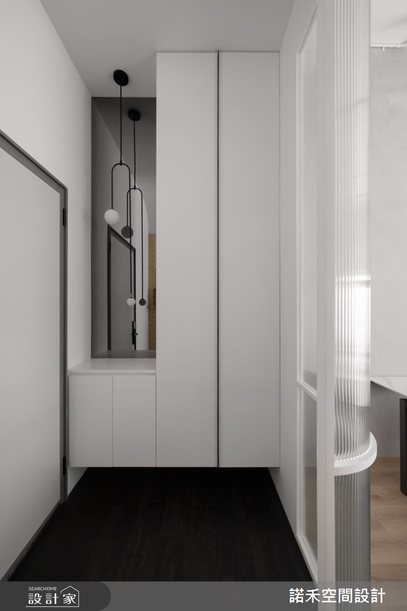 19坪新成屋(5年以下)＿簡約風玄關案例圖片＿諾禾空間設計 上碩室內裝修＿諾禾_70.留白之地之1