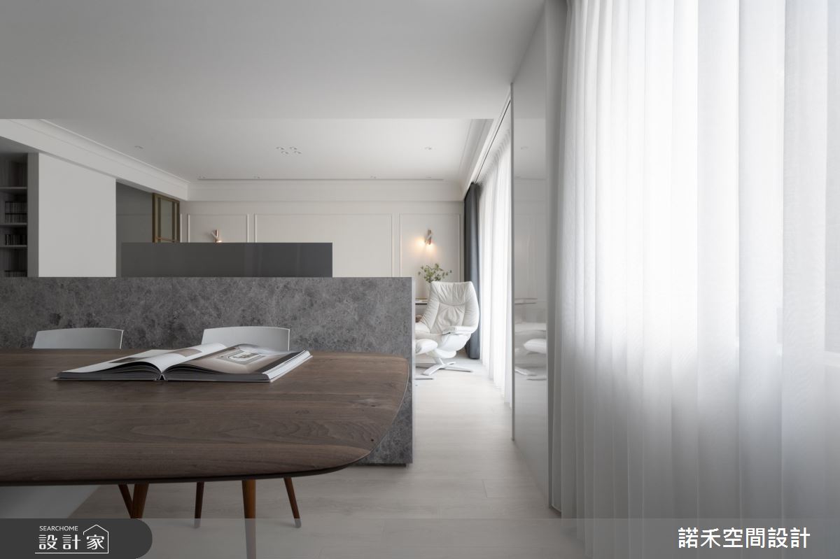 34坪中古屋(5~15年)＿美式風客廳餐廳案例圖片＿諾禾空間設計 上碩室內裝修＿諾禾_72.靜謐之8