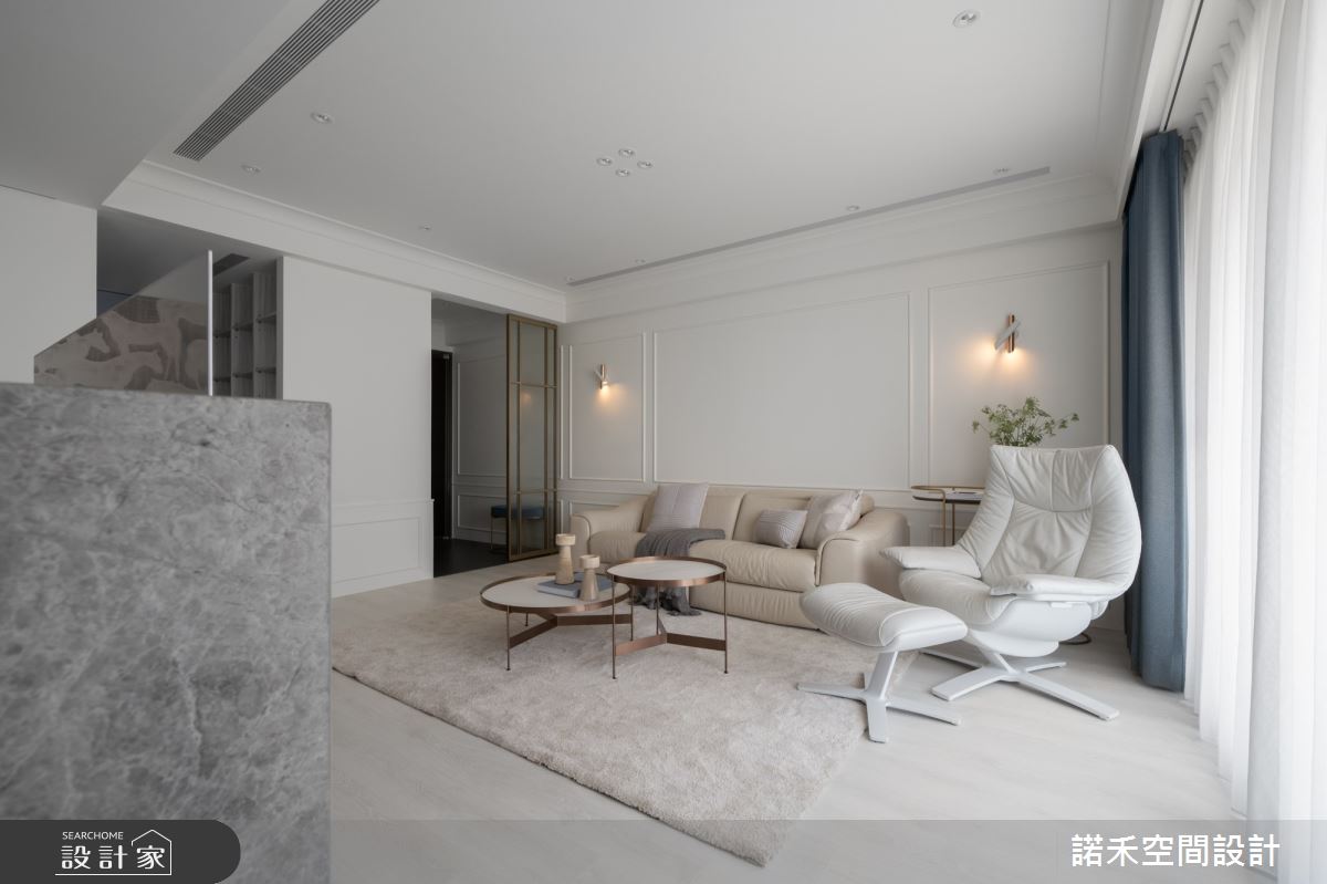 34坪中古屋(5~15年)＿美式風客廳案例圖片＿諾禾空間設計 上碩室內裝修＿諾禾_72.靜謐之9