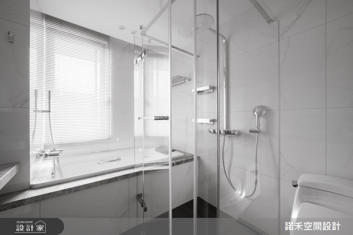 34坪中古屋(5~15年)＿美式風浴室案例圖片＿諾禾空間設計 上碩室內裝修＿諾禾_72.靜謐之22