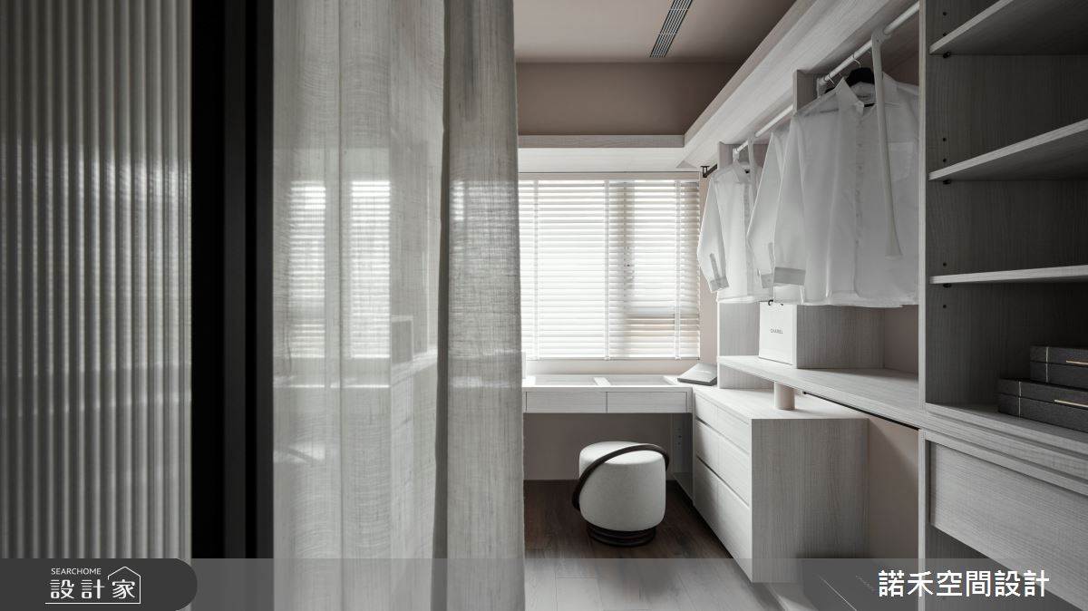 27坪新成屋(5年以下)＿現代風更衣間案例圖片＿諾禾空間設計 上碩室內裝修＿諾禾_73.靜秋之21
