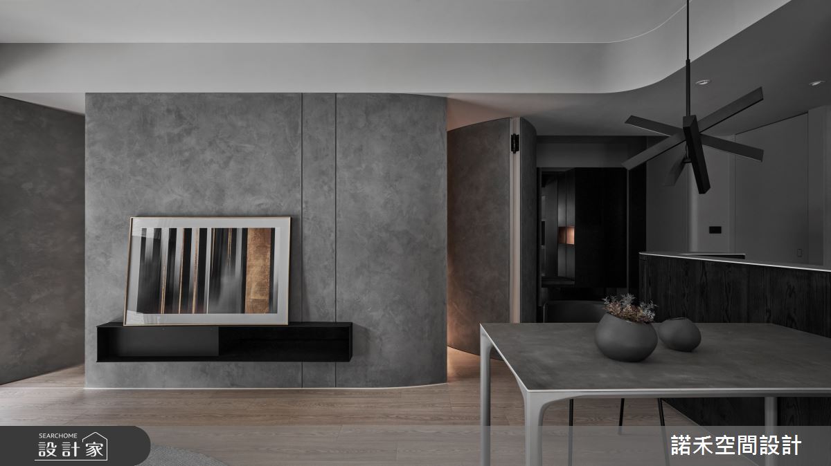 24坪新成屋(5年以下)＿現代風玄關客廳餐廳臥室案例圖片＿諾禾空間設計 上碩室內裝修＿諾禾_74.Tranquil Cave之5