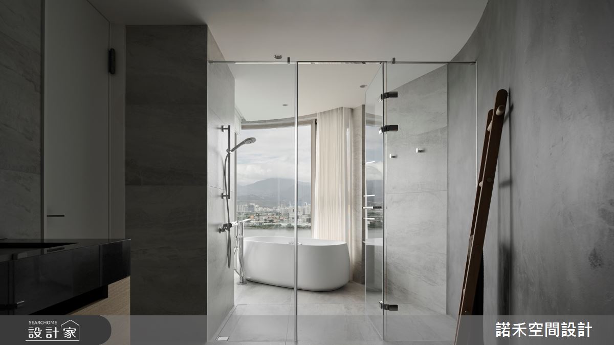 49坪中古屋(5~15年)＿現代風浴室案例圖片＿諾禾空間設計 上碩室內裝修＿諾禾_75.謐謐山水之17