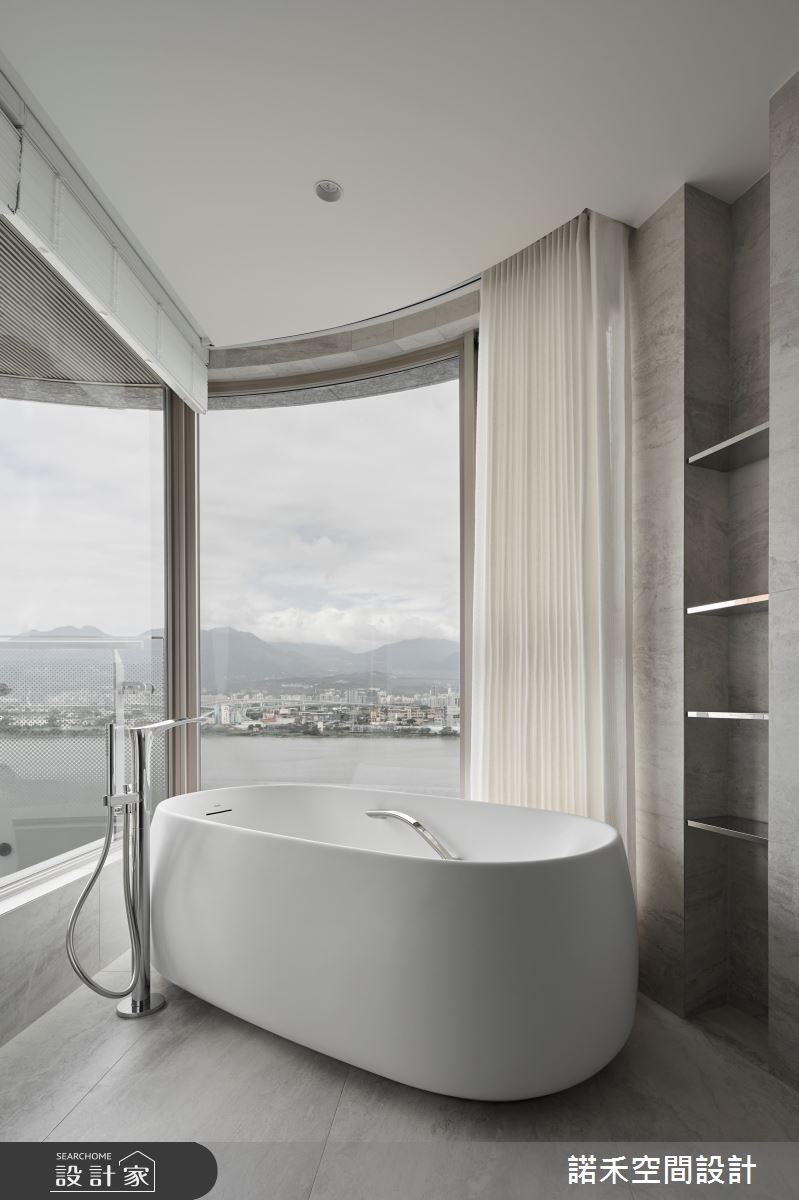 49坪中古屋(5~15年)＿現代風浴室案例圖片＿諾禾空間設計 上碩室內裝修＿諾禾_75.謐謐山水之18