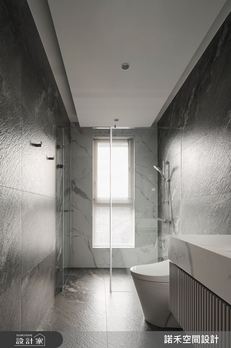 49坪中古屋(5~15年)＿現代風浴室案例圖片＿諾禾空間設計 上碩室內裝修＿諾禾_75.謐謐山水之22