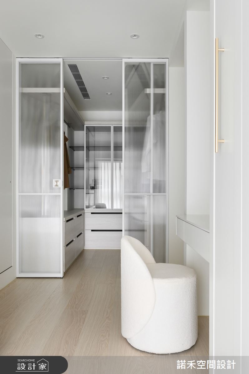 30坪中古屋(5~15年)＿現代風臥室更衣間案例圖片＿諾禾空間設計 上碩室內裝修＿諾禾_76.阿提米絲之21