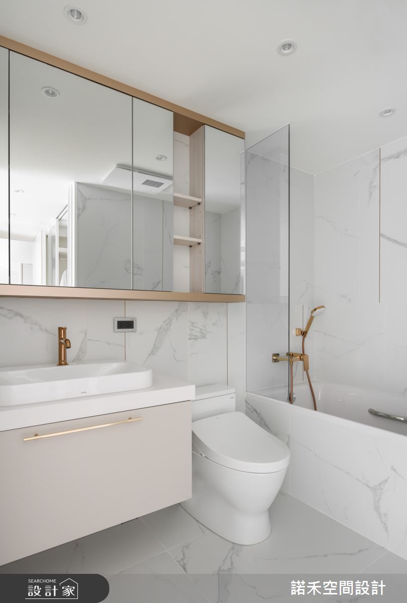 30坪中古屋(5~15年)＿現代風浴室案例圖片＿諾禾空間設計 上碩室內裝修＿諾禾_76.阿提米絲之24