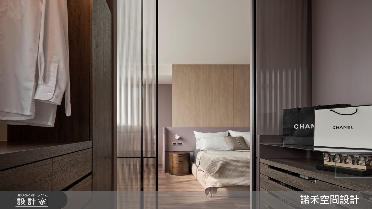 72坪新成屋(5年以下)＿混搭風臥室更衣間案例圖片＿諾禾空間設計 上碩室內裝修＿諾禾_78.上善若水之13