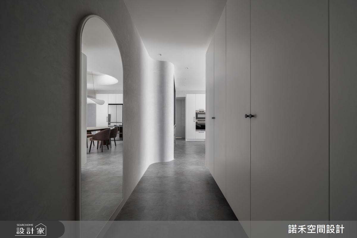 26坪新成屋(5年以下)＿侘寂風玄關案例圖片＿諾禾空間設計 上碩室內裝修＿諾禾_81.純然之2