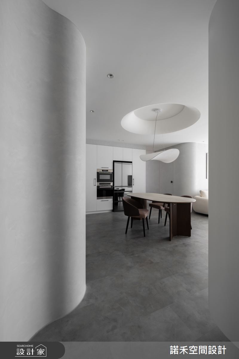 26坪新成屋(5年以下)＿侘寂風玄關餐廳案例圖片＿諾禾空間設計 上碩室內裝修＿諾禾_81.純然之3