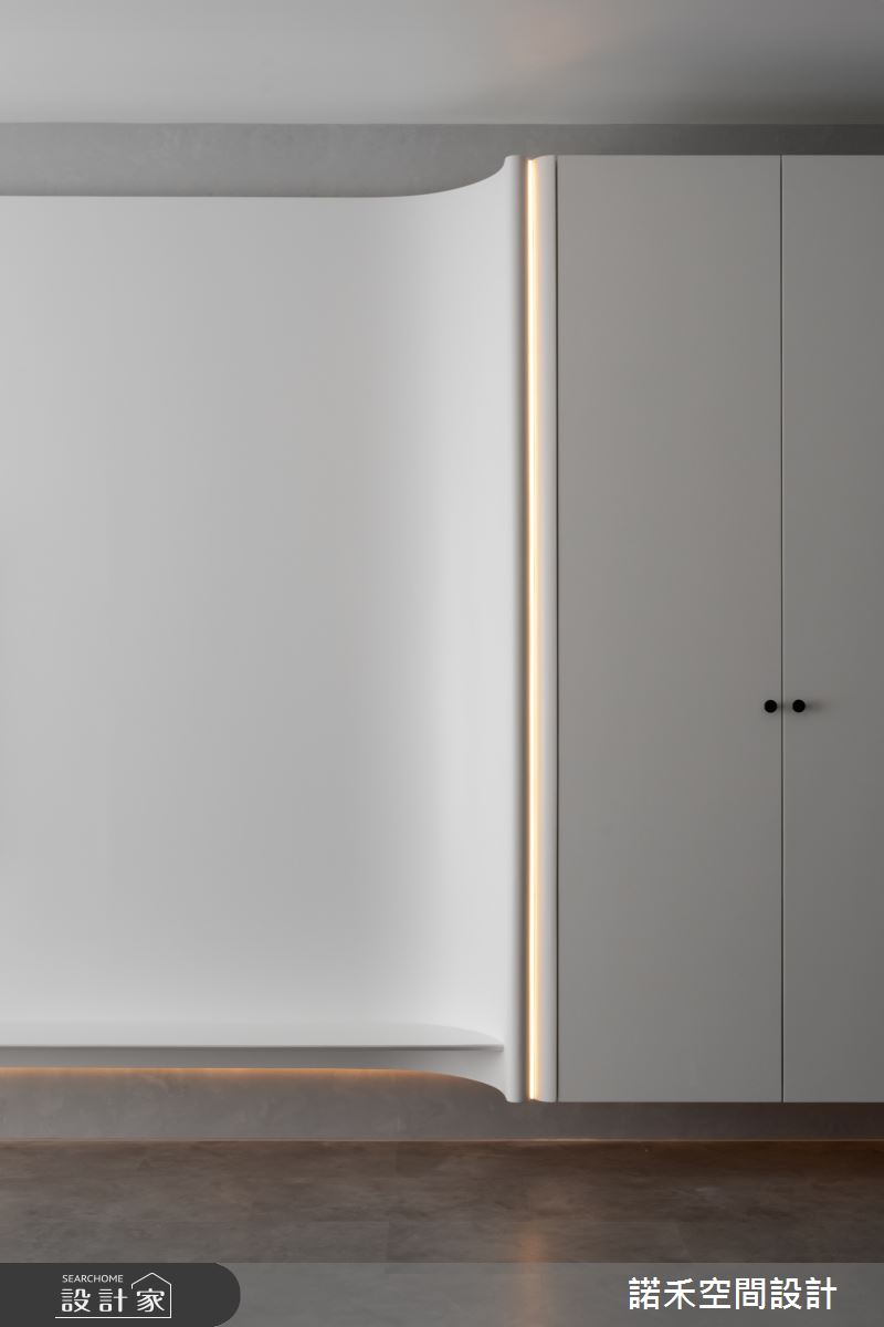 26坪新成屋(5年以下)＿侘寂風客廳案例圖片＿諾禾空間設計 上碩室內裝修＿諾禾_81.純然之16