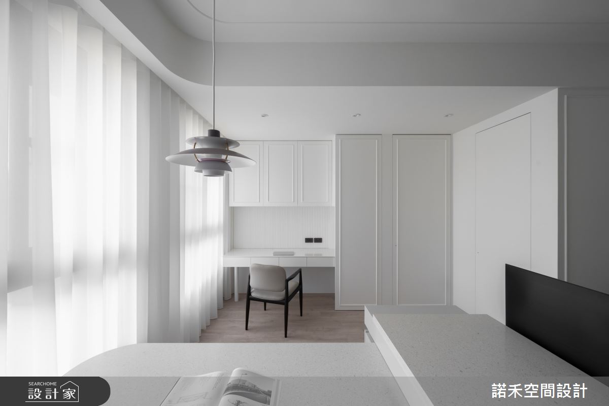 12坪新成屋(5年以下)＿現代風餐廳書房案例圖片＿諾禾空間設計 上碩室內裝修＿諾禾_82.隱逸之5