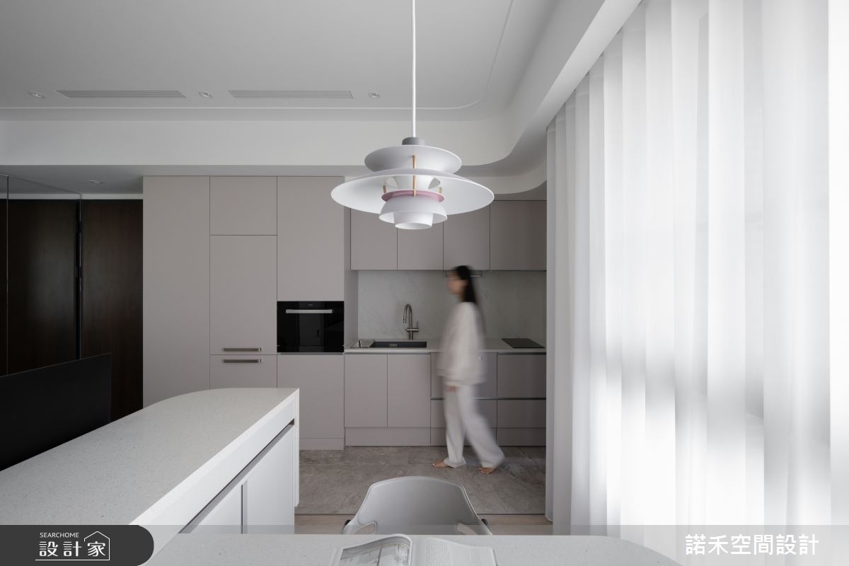 12坪新成屋(5年以下)＿現代風玄關餐廳廚房案例圖片＿諾禾空間設計 上碩室內裝修＿諾禾_82.隱逸之11