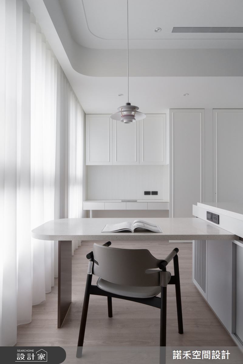 12坪新成屋(5年以下)＿現代風餐廳書房案例圖片＿諾禾空間設計 上碩室內裝修＿諾禾_82.隱逸之16