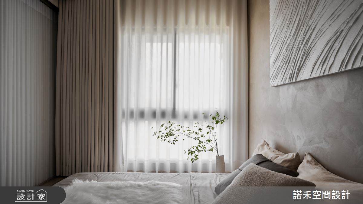 中古屋(5~15年)＿現代風臥室案例圖片＿諾禾空間設計 上碩室內裝修＿諾禾_84.9點52分行星日落之16