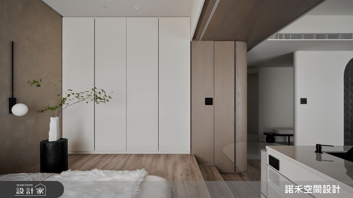 中古屋(5~15年)＿現代風臥室案例圖片＿諾禾空間設計 上碩室內裝修＿諾禾_84.9點52分行星日落之15