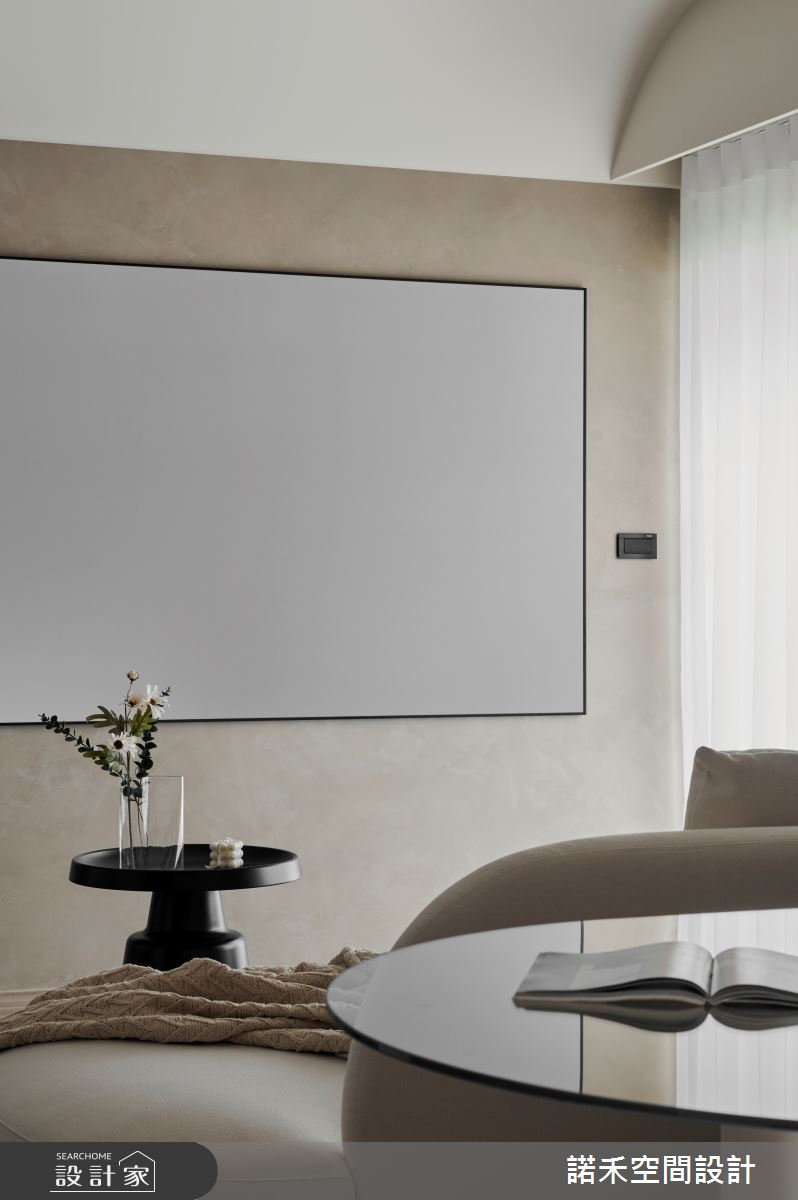 中古屋(5~15年)＿現代風客廳中島案例圖片＿諾禾空間設計 上碩室內裝修＿諾禾_84.9點52分行星日落之11