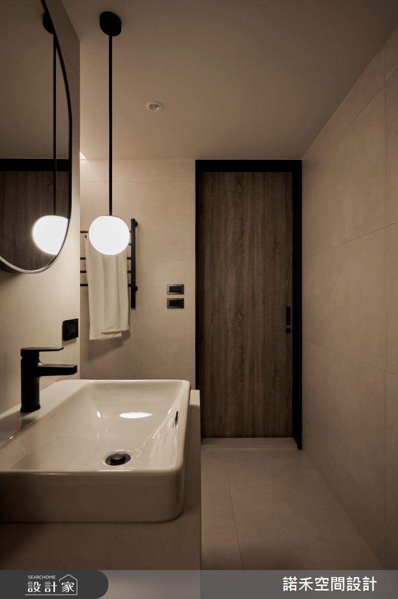 中古屋(5~15年)＿現代風浴室案例圖片＿諾禾空間設計 上碩室內裝修＿諾禾_84.9點52分行星日落之20