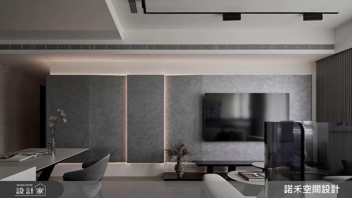 24坪預售屋＿現代風客廳餐廳書房案例圖片＿諾禾空間設計 上碩室內裝修＿諾禾_87.澗水湛如藍之9