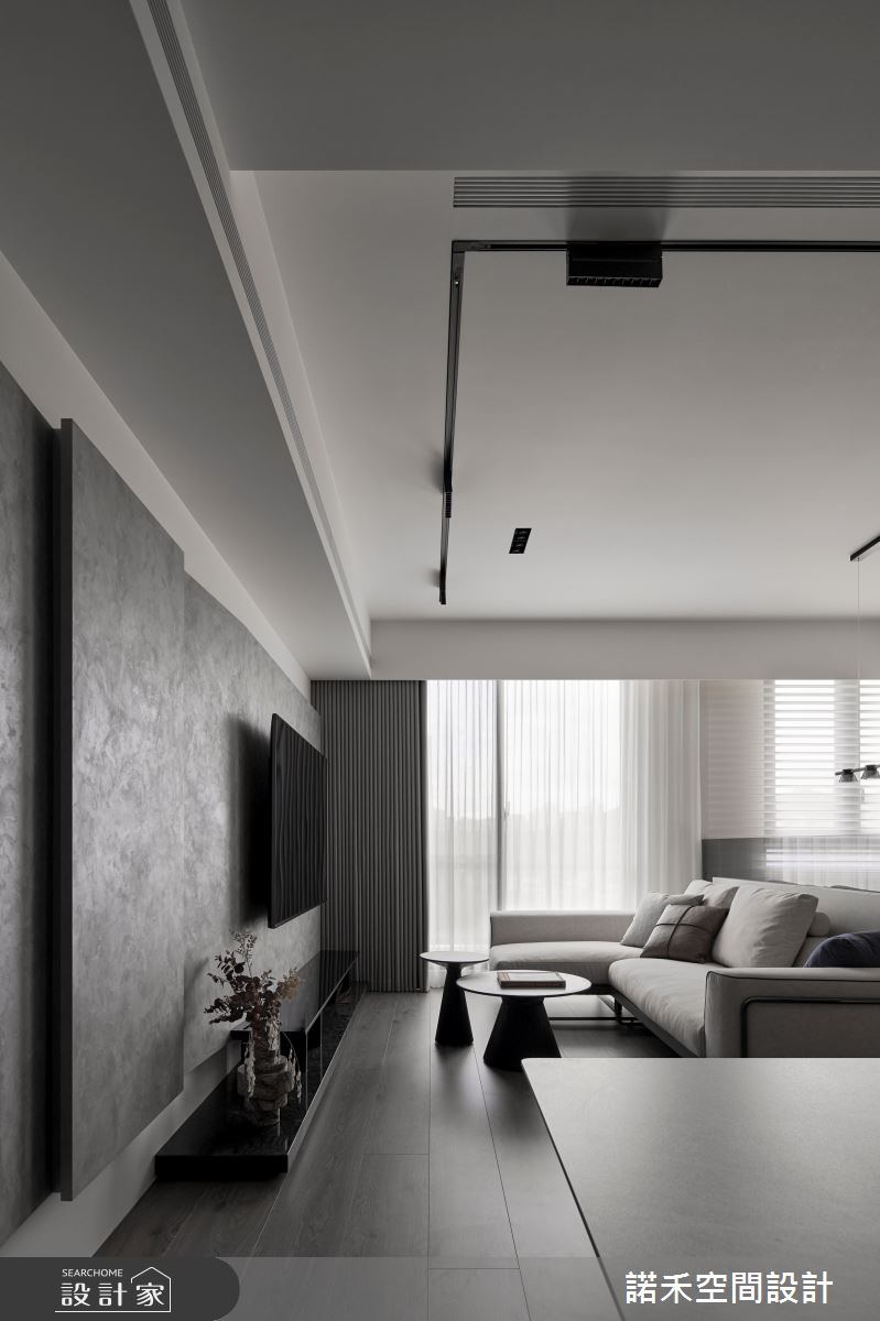 24坪預售屋＿現代風客廳餐廳案例圖片＿諾禾空間設計 上碩室內裝修＿諾禾_87.澗水湛如藍之2