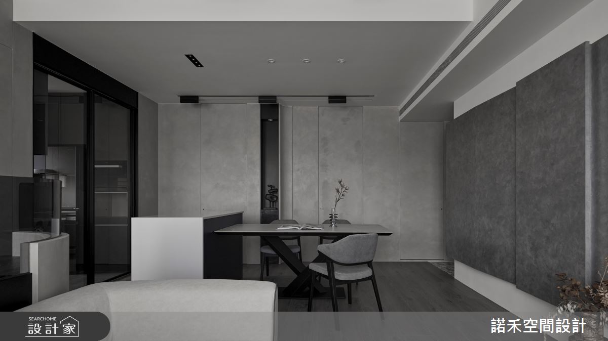 24坪預售屋＿現代風客廳餐廳中島案例圖片＿諾禾空間設計 上碩室內裝修＿諾禾_87.澗水湛如藍之10