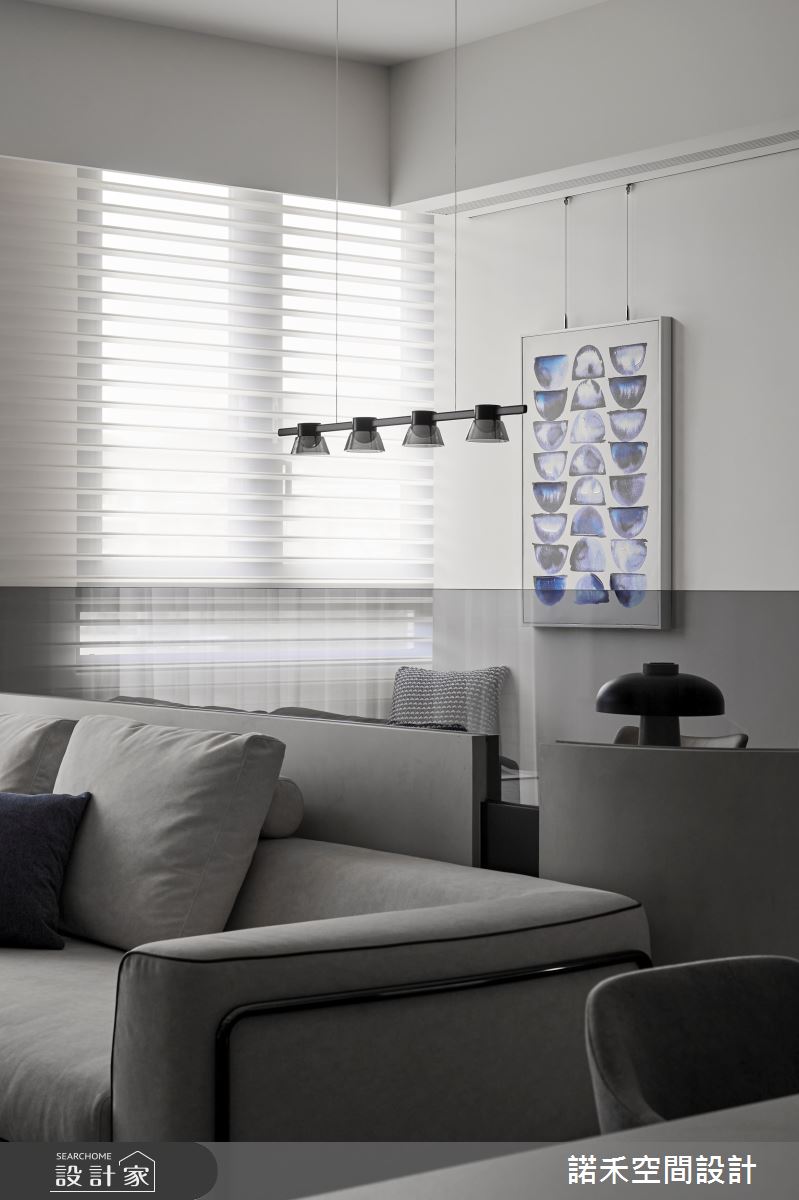 24坪預售屋＿現代風客廳書房案例圖片＿諾禾空間設計 上碩室內裝修＿諾禾_87.澗水湛如藍之14