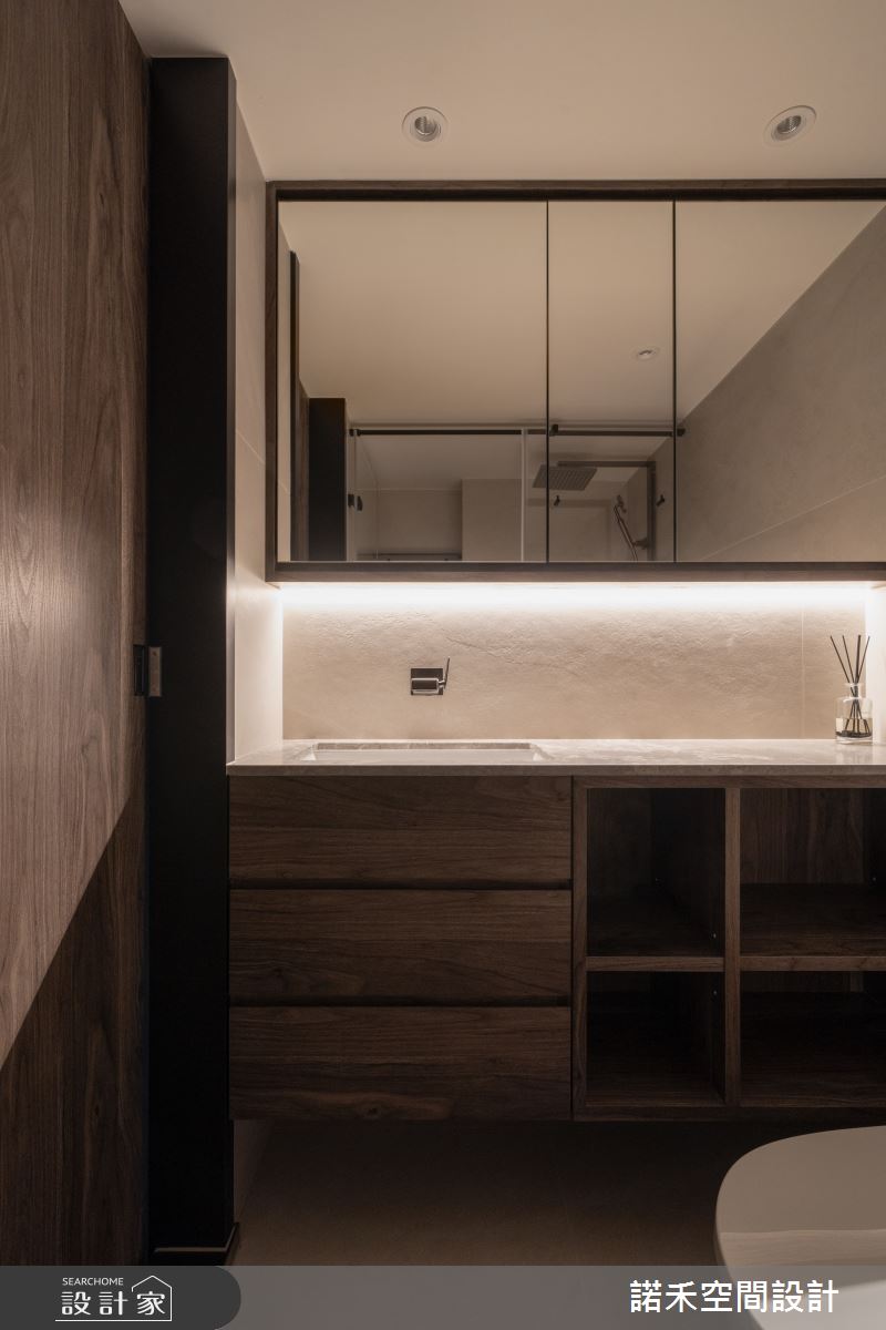 老屋(16~30年)＿休閒風浴室案例圖片＿諾禾空間設計 上碩室內裝修＿諾禾_88.於冬藏之16