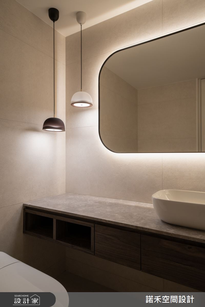 老屋(16~30年)＿休閒風浴室案例圖片＿諾禾空間設計 上碩室內裝修＿諾禾_88.於冬藏之17