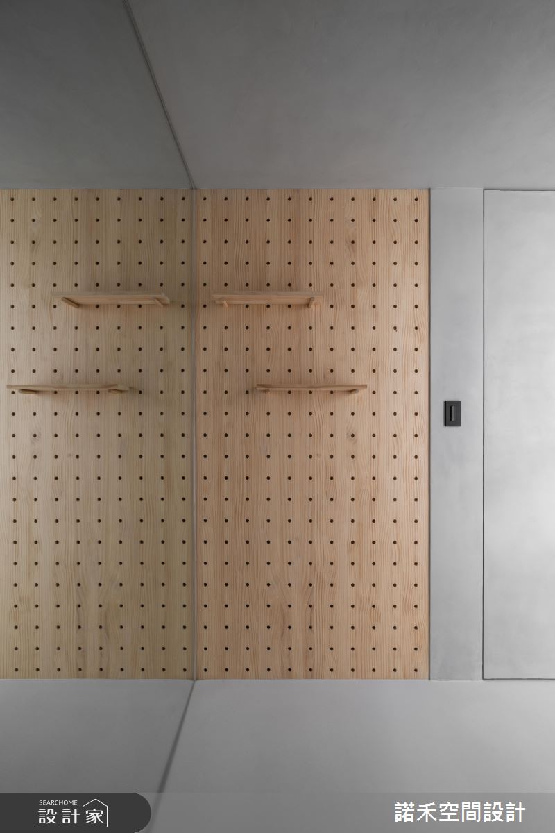 23坪新成屋(5年以下)＿北歐風玄關案例圖片＿諾禾空間設計 上碩室內裝修＿諾禾_90.靜以載光之1