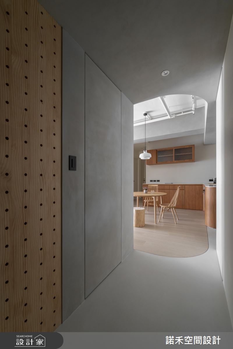 23坪新成屋(5年以下)＿北歐風玄關案例圖片＿諾禾空間設計 上碩室內裝修＿諾禾_90.靜以載光之2